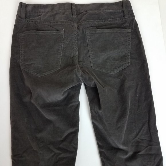 Madewell Gray Corduroy Stretchy Skinny Jeans Womens Size 27 x 32 - Picture 3 of 9